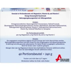 DOPPELHERZ Magnesium 400 40 St