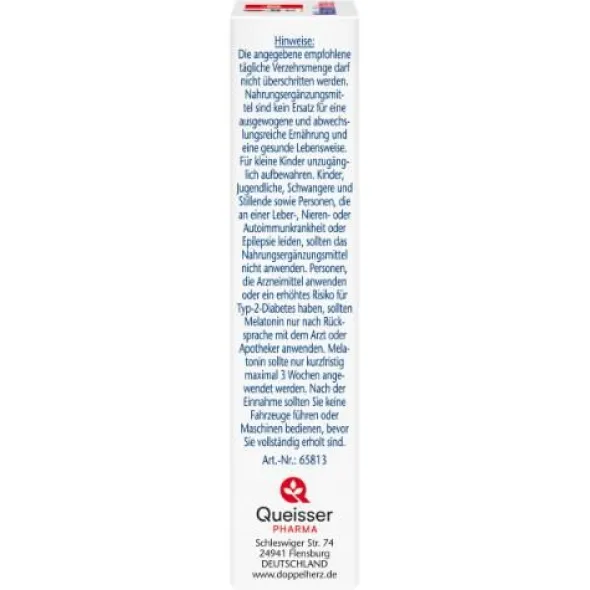 DOPPELHERZ Melatonin Tabletten 40 St