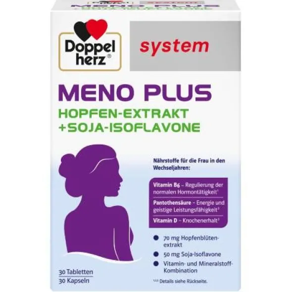 DOPPELHERZ Meno Plus system Kombipackung 60 St