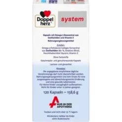 DOPPELHERZ Omega-3 Konzentrat system Kapseln 120 St