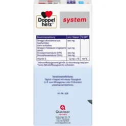 DOPPELHERZ Omega-3 Konzentrat system Kapseln 120 St