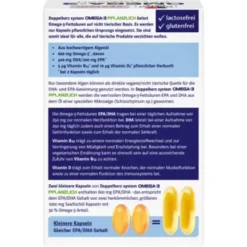 DOPPELHERZ Omega-3 pflanzlich system Kapseln 60 St