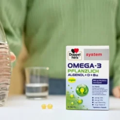DOPPELHERZ Omega-3 pflanzlich system Kapseln 60 St