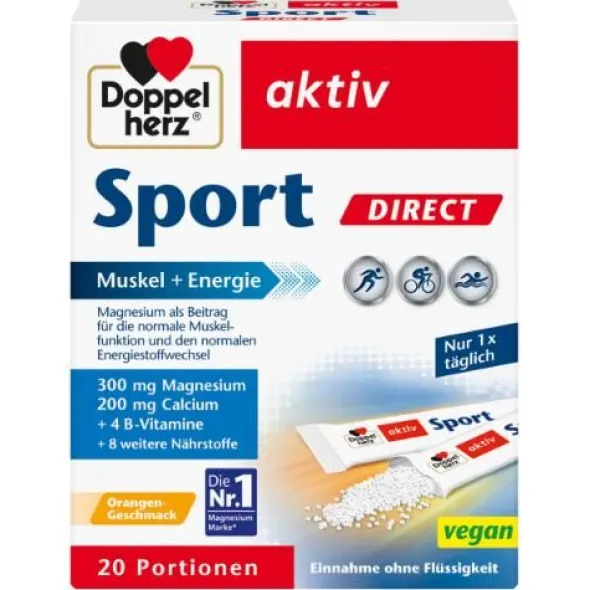 DOPPELHERZ Sport DIRECT Vitamine+Mineralien 20 St