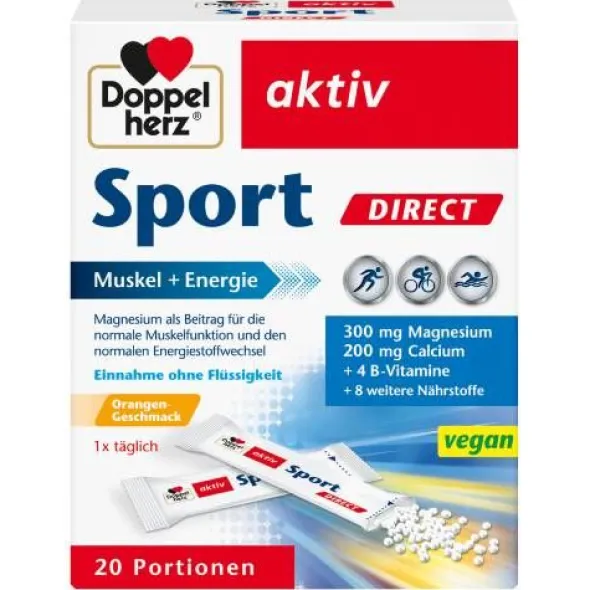 DOPPELHERZ Sport DIRECT Vitamine+Mineralien 20 St