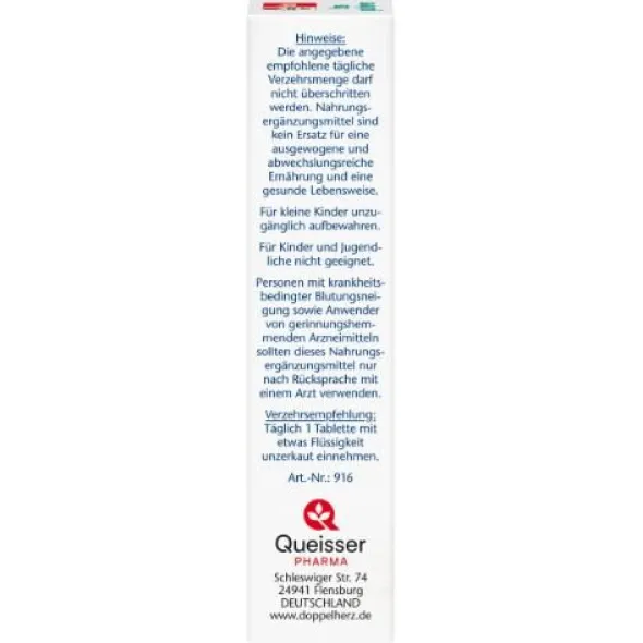 DOPPELHERZ Stress gute Nerven Tabletten 30 St