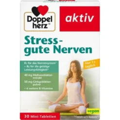 DOPPELHERZ Stress gute Nerven Tabletten 30 St