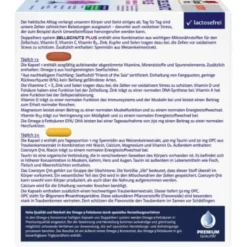 DOPPELHERZ Zellschutz Plus Spermid.+Q10+Taurin+OPC 90 St