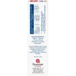 DOPPELHERZ Zink 15 mg+Histidin+Vit.C Depot aktiv 30 St