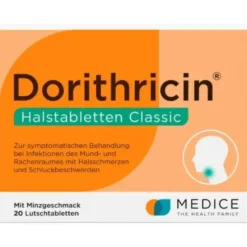 DORITHRICIN Halstabletten Classic 20 St