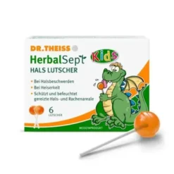 DR.THEISS HerbalSept Hals Lutscher Kids 6 St