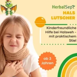 DR.THEISS HerbalSept Hals Lutscher Kids 6 St