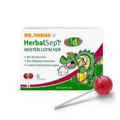 DR.THEISS HerbalSept Husten Lutscher Kids 6 St