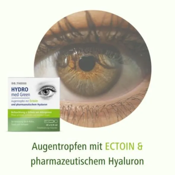 DR.THEISS Hydro med Green Augentro.Einzeldos.Amp. 20X0,35 ml