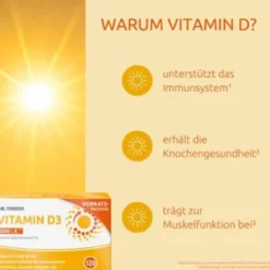 DR.THEISS Vitamin D3 Tabletten 2000 I.E. 120 St
