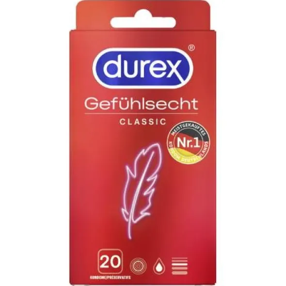 DUREX Gefühlsecht classic Kondome 20 St