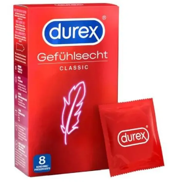 DUREX Gefühlsecht Kondome 8 St