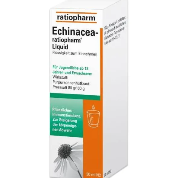 ECHINACEA-RATIOPHARM Liquid 50 ml