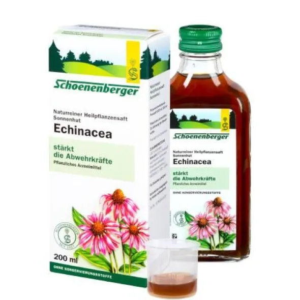 ECHINACEA SAFT Sonnenhut Schoenenberger 200 ml