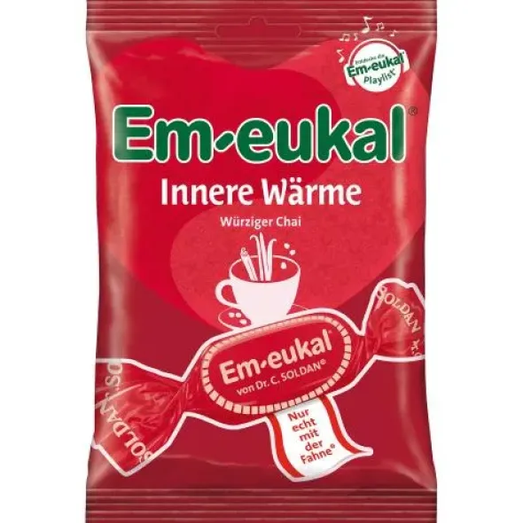 EM-EUKAL Bonbons Innere Wärme würziger Chai z.h. 90 g
