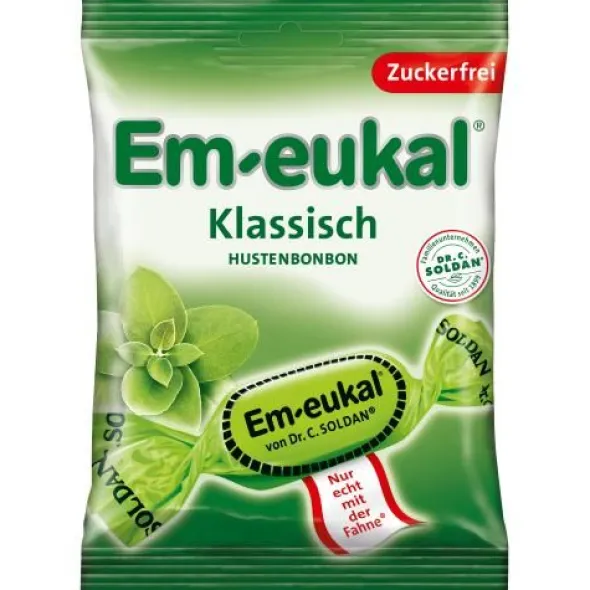 EM-EUKAL Bonbons klassisch zuckerfrei 75 g