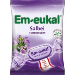 EM-EUKAL Bonbons Salbei zuckerhaltig 75 g