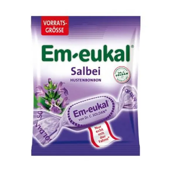 EM-EUKAL Bonbons Salbei zuckerhaltig 150 g