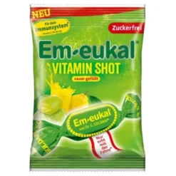 EM-EUKAL Bonbons Vitamin Shot sauer zuckerfrei 75 g