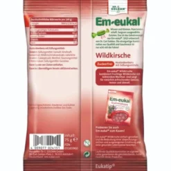 EM-EUKAL Bonbons Wildkirsche zuckerfrei 75 g