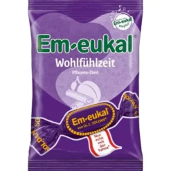 EM-EUKAL Bonbons Wohlfühlmoment Pflaume-Zimt z.h. 90 g