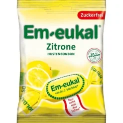 EM-EUKAL Bonbons Zitrone zuckerfrei 75 g