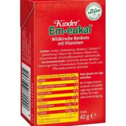 EM-EUKAL Kinder Bonbons zuckerhaltig Pocketbox 40 g