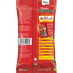 EM-EUKAL Kinder Gummidrops Wildkirsche zuckerhalt. 75 g