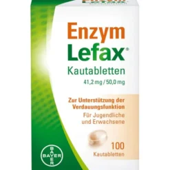 ENZYM LEFAX Kautabletten 100 St