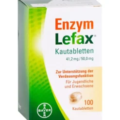 ENZYM LEFAX Kautabletten 100 St