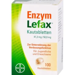 ENZYM LEFAX Kautabletten 100 St
