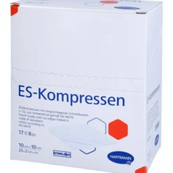 ES-KOMPRESSEN steril 10x10 cm 8fach 25X2 St