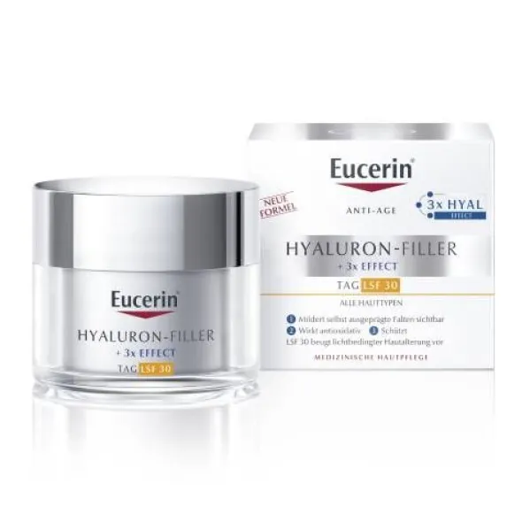 EUCERIN Anti-Age Hyaluron-Filler Tag LSF 30 50 ml