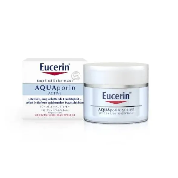EUCERIN AQUAporin Active Creme LSF 25 50 ml