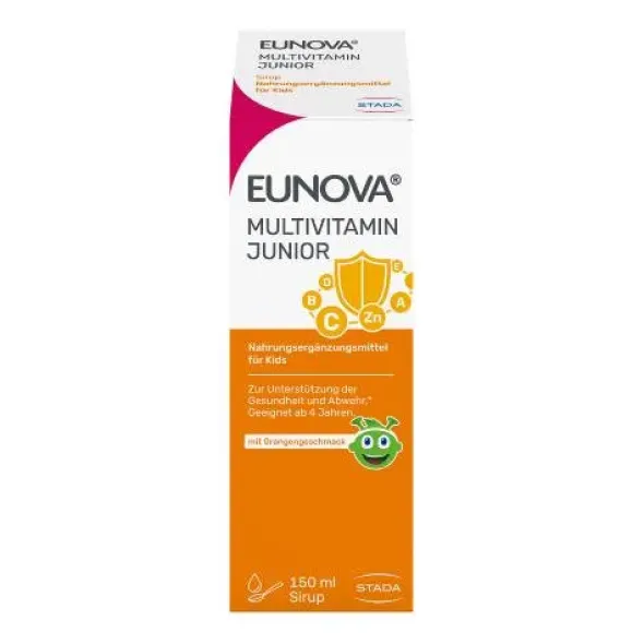 EUNOVA Junior Sirup m.Orangengeschmack 150 ml