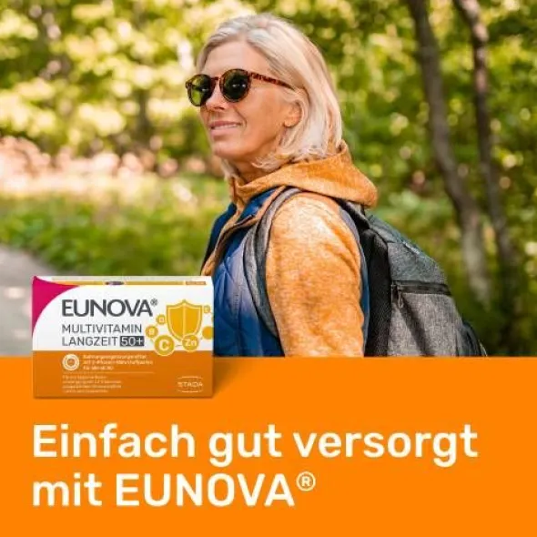 EUNOVA Langzeit 50+ Kapseln 60 St