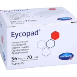 EYCOPAD Augenkompressen 56x70 mm unsteril 5 St