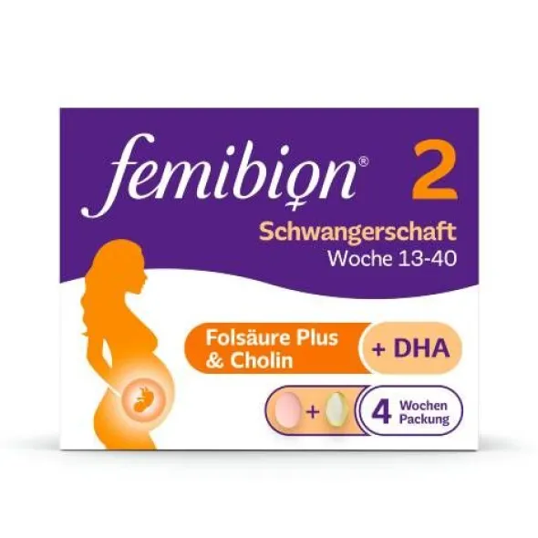 FEMIBION 2 Schwangerschaft Kombipackung 2X28 St