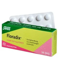 FLORADIX Eisen 100 mg forte Filmtabletten 20 St