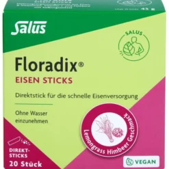 FLORADIX Eisen Sticks Pulver Salus 20 St