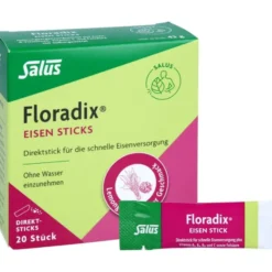 FLORADIX Eisen Sticks Pulver Salus 20 St
