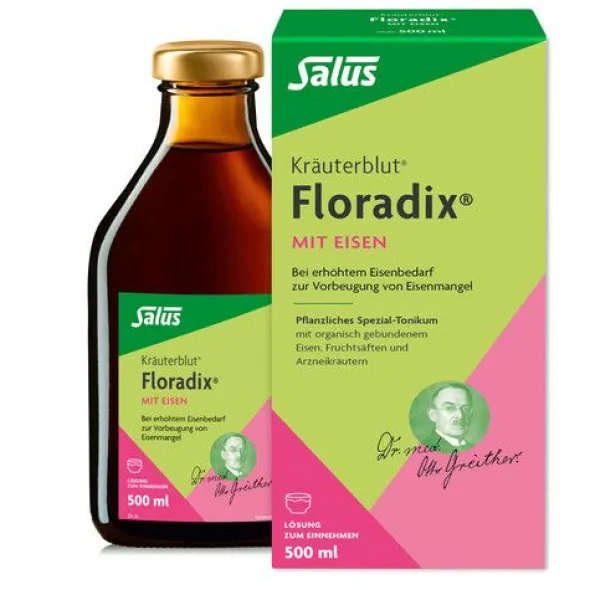 FLORADIX mit Eisen Lösung zum Einnehmen 500 ml