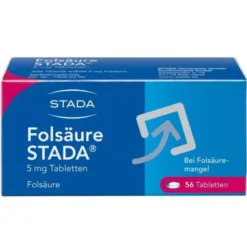FOLSÄURE STADA 5 mg Tabletten 56 St