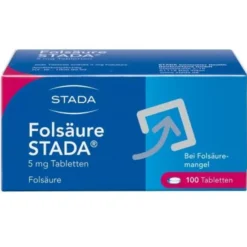 FOLSÄURE STADA 5 mg Tabletten 100 St