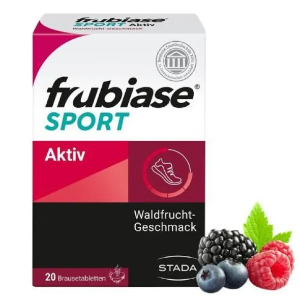 FRUBIASE SPORT Waldfrucht Brausetabletten 20 St